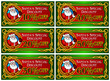 Vector: Santa Claus Discount Note Santa Claus Discount Note