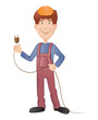Vector: electrician electrician