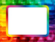 Vector: Abstract Spectrum Frame Abstract Spectrum Frame