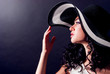 Photo: Portrait of attractive elegant sexy woman Portrait of attractive elegant sexy woman