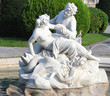 Triton and Nereid fountain in front of Natural History Museum