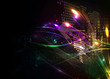 Abstract arrows lighting background