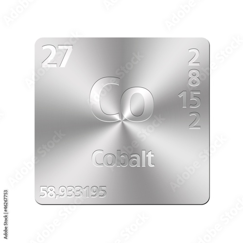 Illustration: Cobalt. Cobalt.