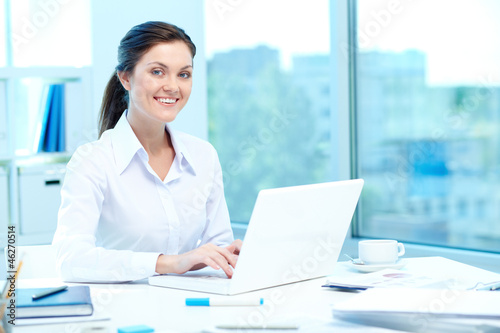 Photo: Working in office Working in office