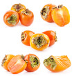 Persimmon isolated on white background