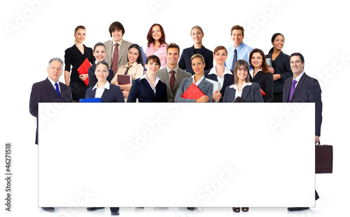 Photo: Business people team. Business people team.