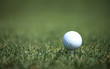 golf ball on green