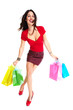 Shopping woman.