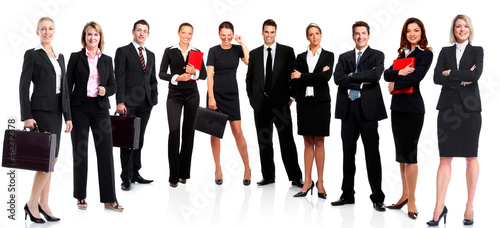 Photo: Business people team. Business people team.