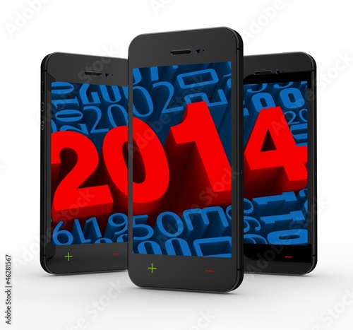 Illustration: 2014 year 2014 year