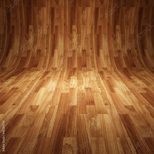 Illustration: wooden interior wooden interior