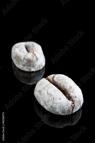 Photo: Coffe panellets. Catalan cuisine Coffe panellets. Catalan cuisine