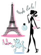 French Icons Set