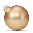 Photo: gold christmas ball gold christmas ball