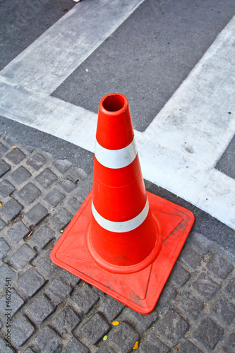 Photo: Rubber cone. Rubber cone.