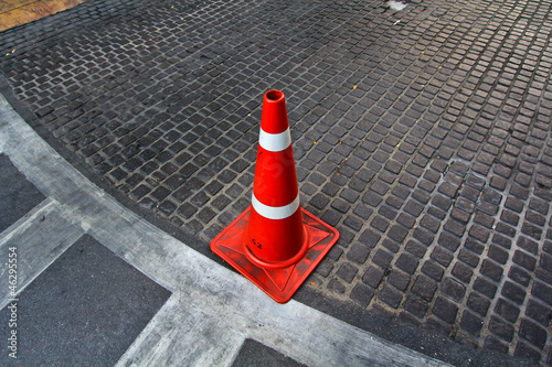 Photo: Rubber cone. Rubber cone.