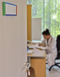 Reception by the doctor