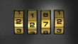 New Year 2013 code lock
