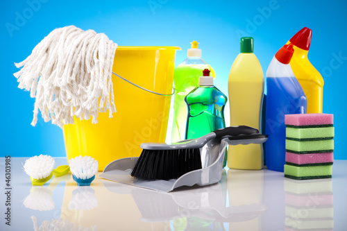 Photo: Group of assorted cleaning Group of assorted cleaning