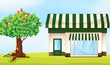 house and tree