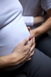 Grossesse, couple, parents, famille, bébé, ventre, amour
