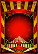 Gold circus background