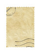 old postage stamp frame