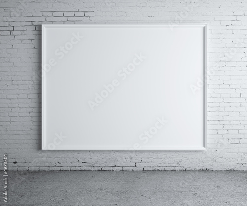 Photo: blank poster blank poster
