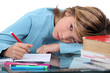 Photo: Child doing homework Child doing homework