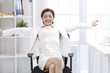Smile businesswoman
