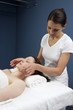 pampering facial massage by physiotherapist