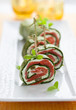 Spinach and Smoked Salmon Roll