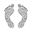Ornamental footprint for your design