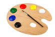 canvas print picture - artist palette II