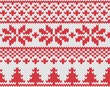 Christmas knitted background