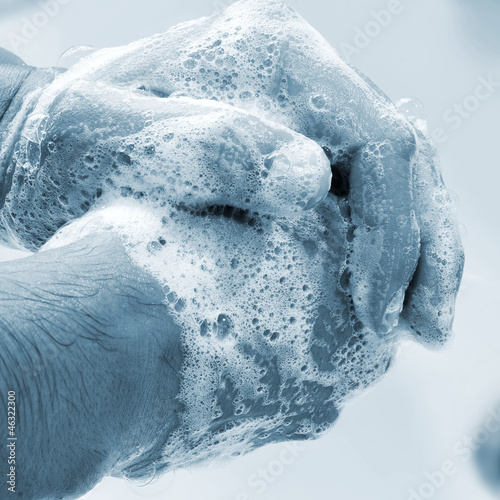 Photo: hand washing hand washing