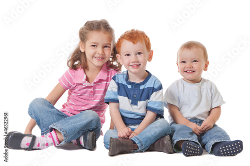 Photo: Group of happy smiling kids Group of happy smiling kids