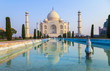 Taj Mahal in sunrise light, Agra, India