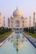 Taj Mahal in sunrise light, Agra, India