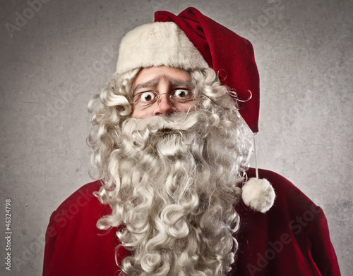 Photo: Astonished Santa Claus Astonished Santa Claus