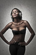 Nude Black Woman