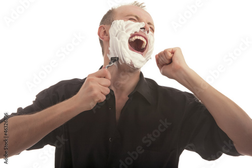 Photo: painful shaving painful shaving