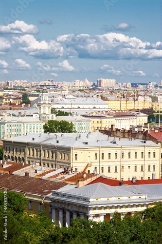 Photo: View on of St. Petersburg city . Russia View on of St. Petersburg city . Russia