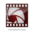 Photography company logo #Vector
