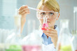 Photo: Working with liquids Working with liquids