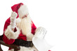 Santa Claus receives a wish list