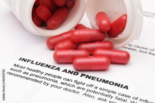 Photo: Influenza and pneumonia Influenza and pneumonia