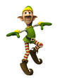 Illustration: elf dance elf dance