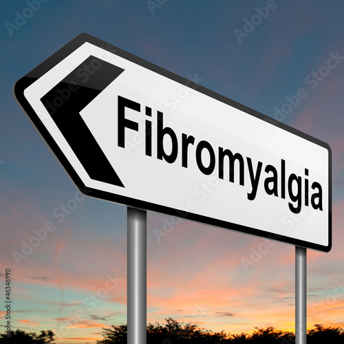Illustration: Fibromyalgia awareness. Fibromyalgia awareness.