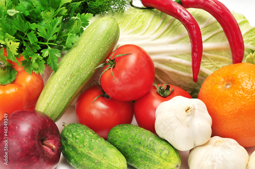 Photo: fruits and vegetables fruits and vegetables